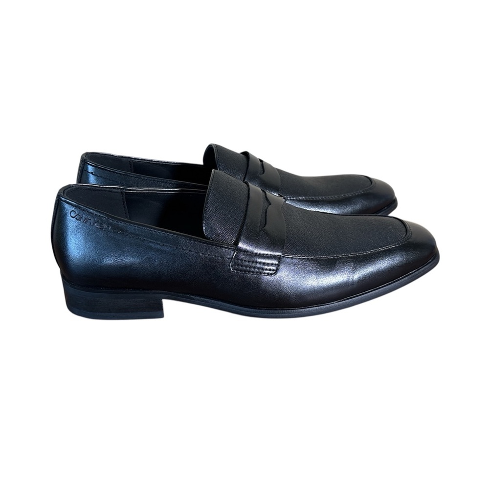 Calvin Klein Men's Elegant Black Loafers,Size 9,NWOT